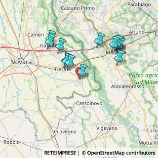 Mappa Via Roma, 28065 Cerano NO, Italia (7.34214)