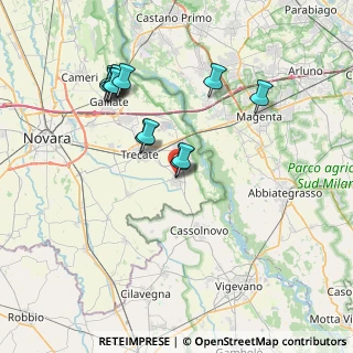 Mappa Via Roma, 28065 Cerano NO, Italia (7.12)