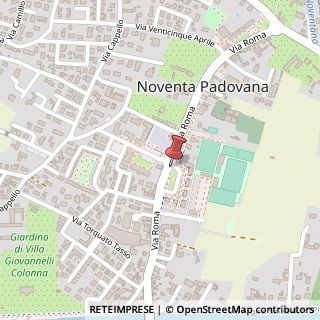 Mappa Via Roma, 137, 35027 Noventa Padovana, Padova (Veneto)