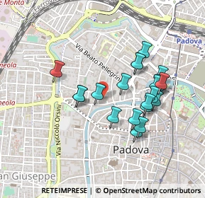 Mappa Via Isidoro Wiel, 35137 Padova PD, Italia (0.4015)