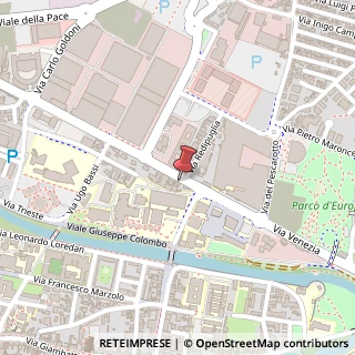 Mappa Via Niccolò Tommaseo, 108, 35131 Padova, Padova (Veneto)