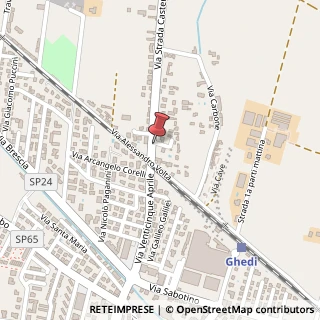 Mappa Strada Castenedolo,  9, 25016 Ghedi, Brescia (Lombardia)
