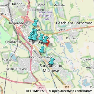 Mappa Via Giacomo Leopardi, 20097 San Donato Milanese MI, Italia (1.35727)