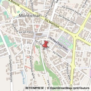 Mappa Via Giovanni Antonio Poli, 12, 25018 Montichiari, Brescia (Lombardia)