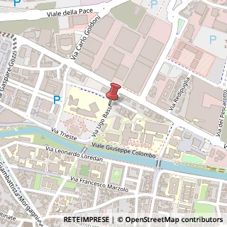 Mappa Via Ugo Bassi, 35131 Padova PD, Italia, 35131 Padova, Padova (Veneto)