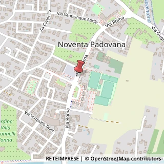 Mappa Via Roma,  133, 35027 Noventa Padovana, Padova (Veneto)