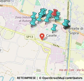 Mappa Via Alessandro Manzoni, 35030 Caselle PD, Italia (1.0025)