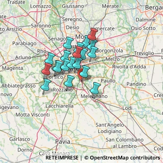 Mappa Via G.Pastore, 20097 San Donato Milanese MI, Italia (10.284)