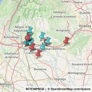 Mappa Viale della Libertà, 37042 Caldiero VR, Italia (12.454)