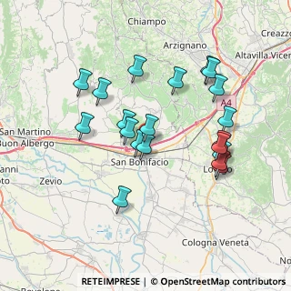 Mappa Via Madonnina, 37032 Monteforte d'Alpone VR, Italia (7.033)