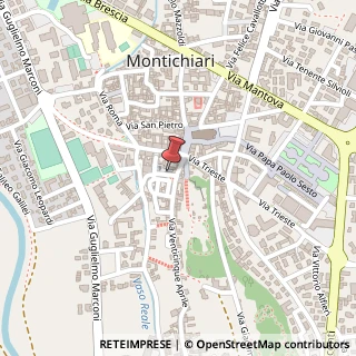 Mappa Piazza Teatro, 15, 25018 Montichiari BS, Italia, 25018 Montichiari, Brescia (Lombardia)