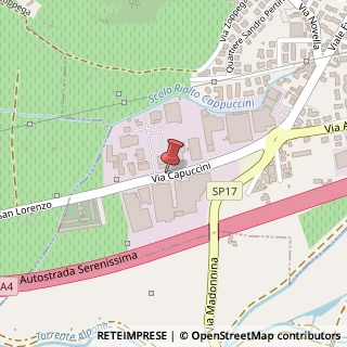 Mappa Via Cappuccini, 4, 37032 Monteforte d'Alpone, Verona (Veneto)