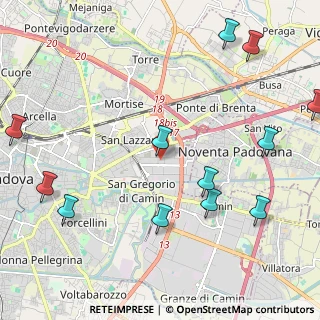 Mappa Terza Strada, 35129 Padova PD, Italia (2.7725)
