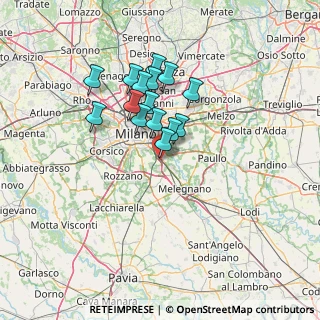 Mappa Via Bruno Buozzi, 20097 San Donato Milanese MI, Italia (10.69333)