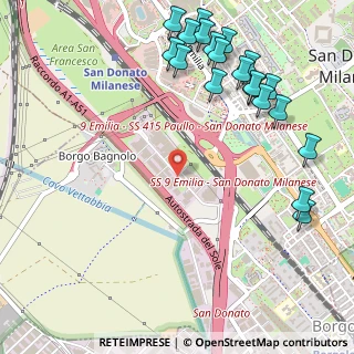 Mappa Via Bruno Buozzi, 20097 San Donato Milanese MI, Italia (0.6885)