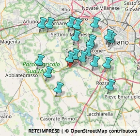 Mappa Via Italia, 20083 Gaggiano MI, Italia (6.561)