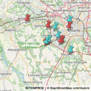 Mappa Via Italia, 20083 Gaggiano MI, Italia (6.49636)
