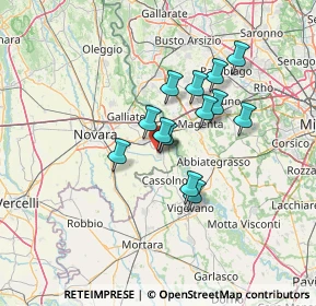 Mappa Via Vignone, 28065 Cerano NO, Italia (10.29)