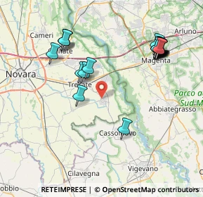 Mappa Via Vignone, 28065 Cerano NO, Italia (8.6115)