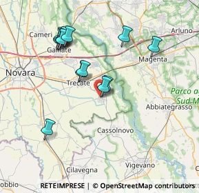 Mappa Via Vignone, 28065 Cerano NO, Italia (7.34154)