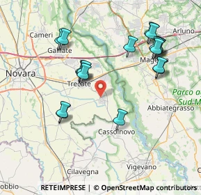 Mappa Via Vignone, 28065 Cerano NO, Italia (7.94833)
