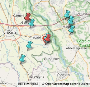 Mappa Via Vignone, 28065 Cerano NO, Italia (7.13083)