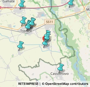 Mappa Via Vignone, 28065 Cerano NO, Italia (3.87077)