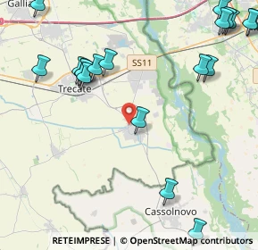 Mappa Via Vignone, 28065 Cerano NO, Italia (5.928)