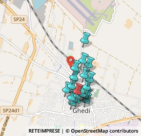 Mappa Via Umberto Giordano, 25016 Ghedi BS, Italia (0.7965)