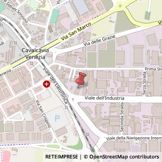 Mappa Viale dell' Industria, 23, 35129 Padova, Padova (Veneto)