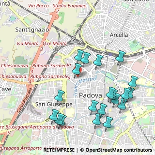 Mappa Via Savonarola, 35139 Padova PD, Italia (1.16)