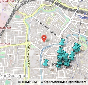 Mappa Via Savonarola, 35139 Padova PD, Italia (0.632)