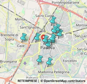 Mappa Via Savonarola, 35139 Padova PD, Italia (1.22917)