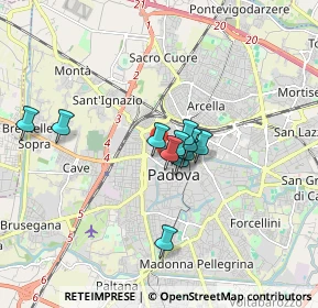 Mappa Via Savonarola, 35139 Padova PD, Italia (1.18182)