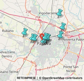 Mappa Via Savonarola, 35139 Padova PD, Italia (2.14)