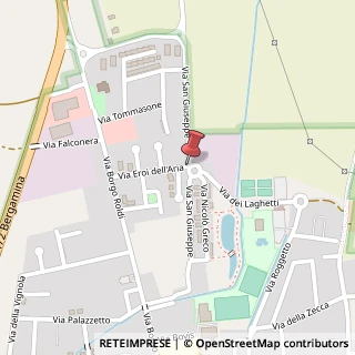 Mappa Via san giuseppe 16, 26025 Pandino, Cremona (Lombardia)
