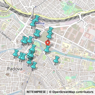 Mappa Via Gaspare Gozzi, 35121 Padova PD, Italia (0.4855)