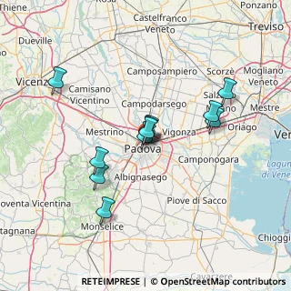 Mappa Via Gaspare Gozzi, 35121 Padova PD, Italia (11.88727)