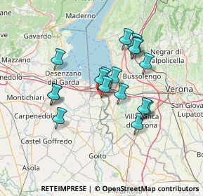 Mappa Via Castello, 46040 Ponti Sul Mincio MN, Italia (11.67588)