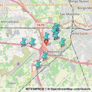 Mappa Tangenziale Sud, 37137 Verona VR, Italia (1.39636)