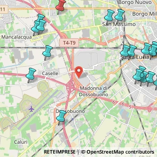 Mappa Tangenziale Sud, 37137 Verona VR, Italia (3.387)
