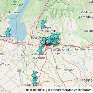 Mappa Tangenziale Sud, 37137 Verona VR, Italia (10.82308)