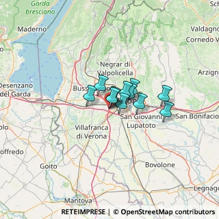 Mappa Tangenziale Sud, 37137 Verona VR, Italia (6.30833)