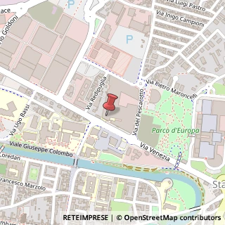 Mappa Via Venezia, 13, 35131 Padova, Padova (Veneto)