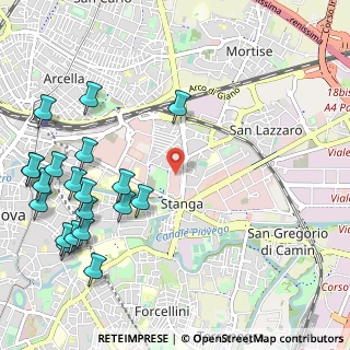 Mappa Piazzetta Virgilio Bardella, 35131 Padova PD, Italia (1.4145)