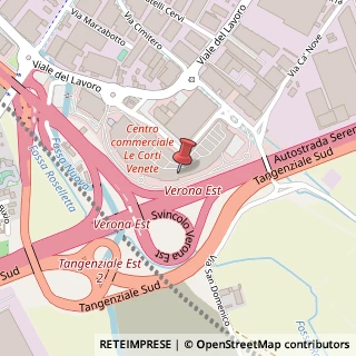 Mappa Viale del Commercio, 1, 37036 San Martino Buon Albergo, Verona (Veneto)