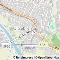 Mapa Noventa Padovana