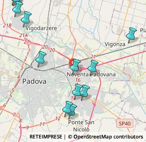 Mappa Via San Marco ang, 35129 Padova PD, Italia (5.27417)