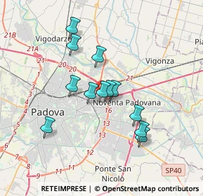 Mappa Via San Marco ang, 35129 Padova PD, Italia (2.89167)