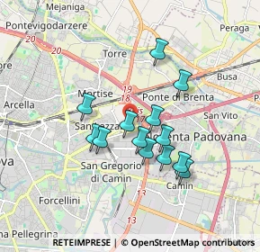 Mappa Via San Marco ang, 35129 Padova PD, Italia (1.40077)